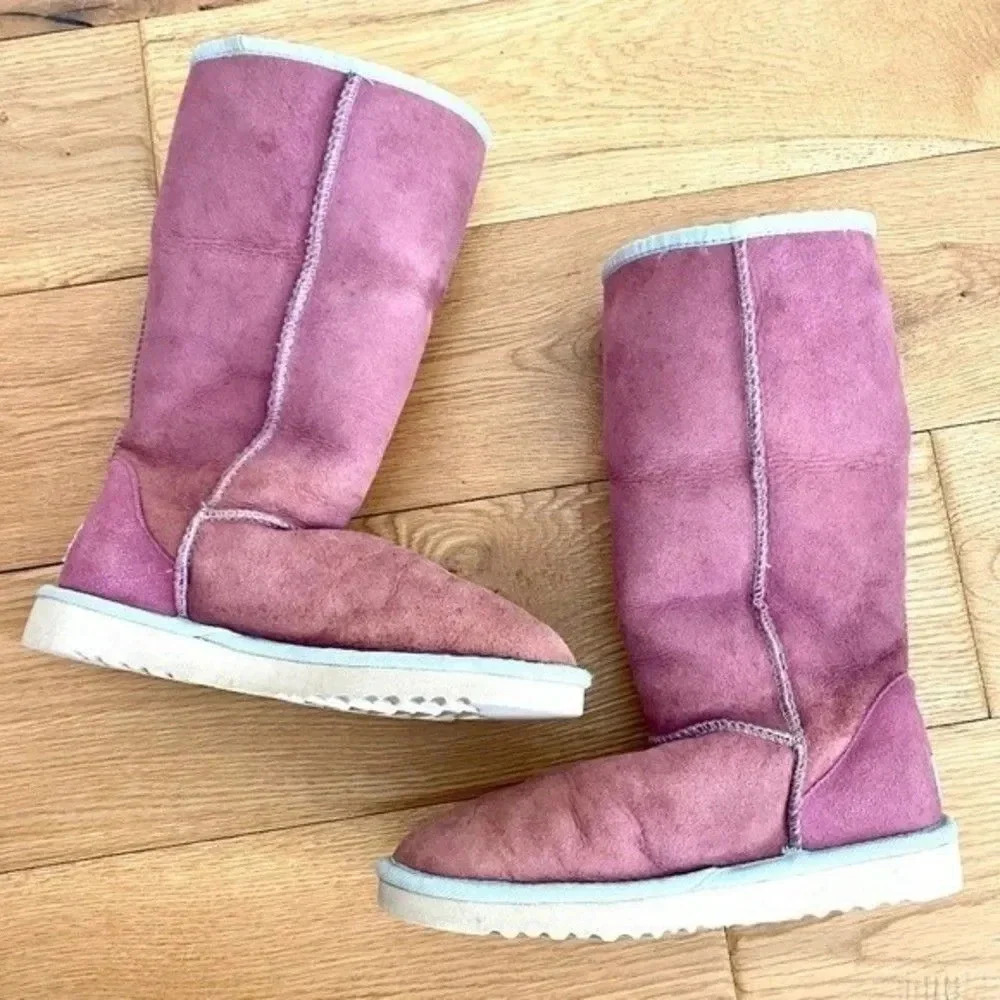 Ugg Tall Purple Winter Boots
